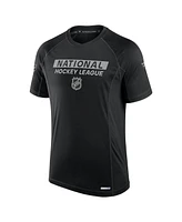 Fanatics Men's Black Nhl Authentic Pro Rink Tech T-Shirt