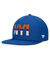 Fanatics Men's Royal New York Islanders Authentic Pro Rink Snapback Hat