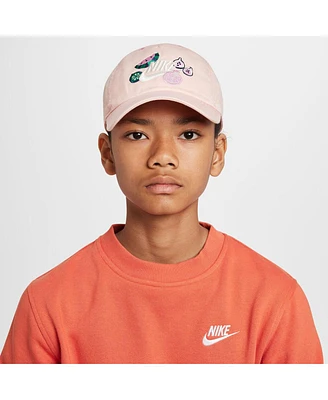 Nike Big Boys and Girls Light Pink Fruit Club Adjustable Hat