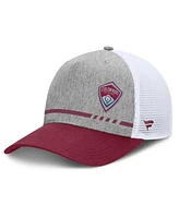 Fanatics Men's Heather Gray Colorado Rapids Low Block Trucker Adjustable Hat