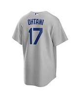 Nike Men's Shohei Ohtani Gray Los Angeles Dodgers Alternate Road Replica Jersey