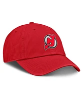 Fanatics Men's Red New Jersey Devils Decades Collection Adjustable Hat