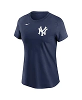 Nike Women's Anthony Volpe Navy New York Yankees Fuse Name Number T-Shirt