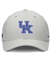 Nike Men's Gray Kentucky Wildcats Rise Practice Performance Adjustable Hat