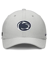 Nike Men's Gray Penn State Nittany Lions Rise Practice Performance Adjustable Hat