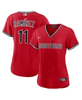 Nike Women's Jose Ramirez Red Cleveland Guardians Alternate 2 Replica Jersey