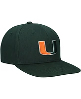Top of The World Big Boys and Girls Green Miami Hurricanes Victory Stretch-Snap Adjustable Hat