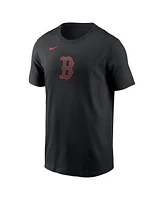 Nike Men's Black Boston Red Sox Color Pop T-Shirt