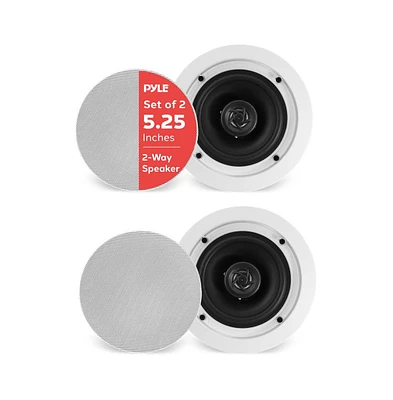 Pyle Two Way Stereo Sound Speaker - Dual Professional Audio Speakers System