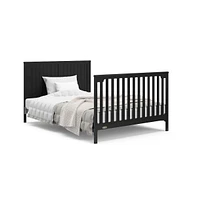 Graco Hadley 5-in-1 Convertible Crib and Changer with Drawer (Black)