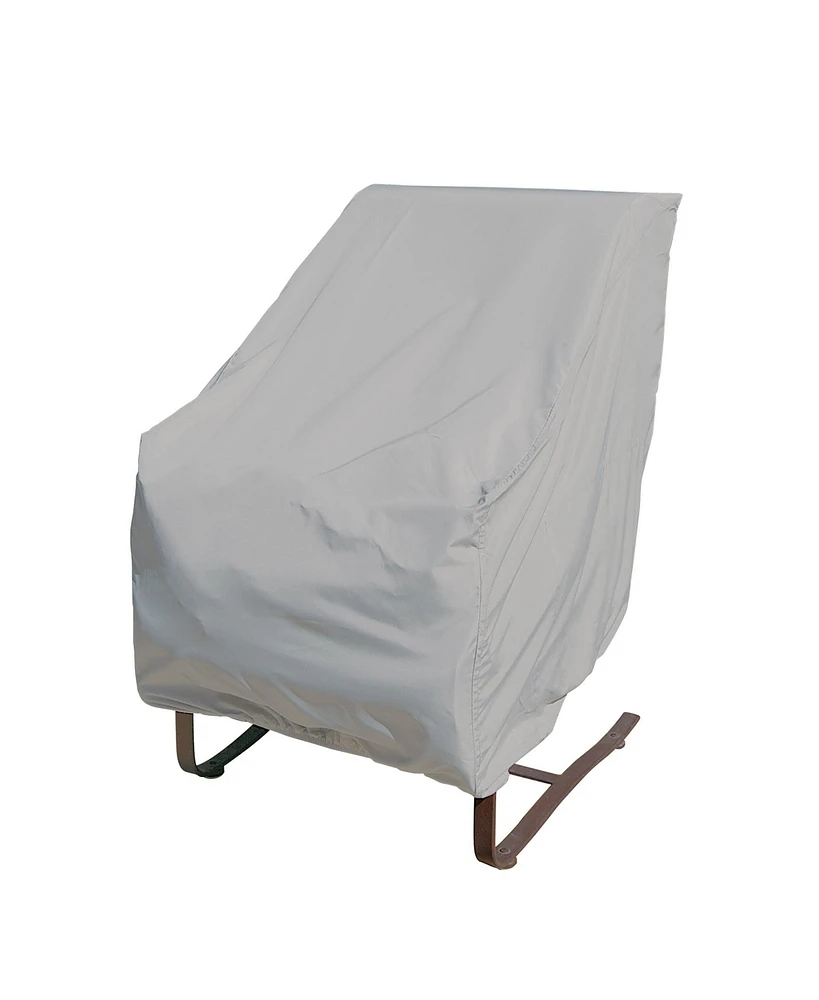 Mondawe 27"W x 30"D x 36"H High Back Chair Protective Cover With Elastic