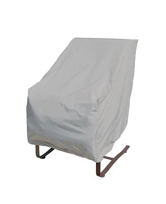 Mondawe 27"W x 30"D x 36"H High Back Chair Protective Cover With Elastic