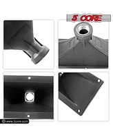 5Core Screw On Compression Driver Horn Tweeter Throat 4X10 4Pcs Heavy Duty Construction