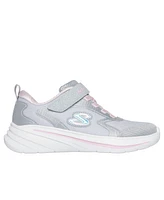 Skechers Little Girls Wave 92 Fastening Strap Casual Sneakers from Finish Line