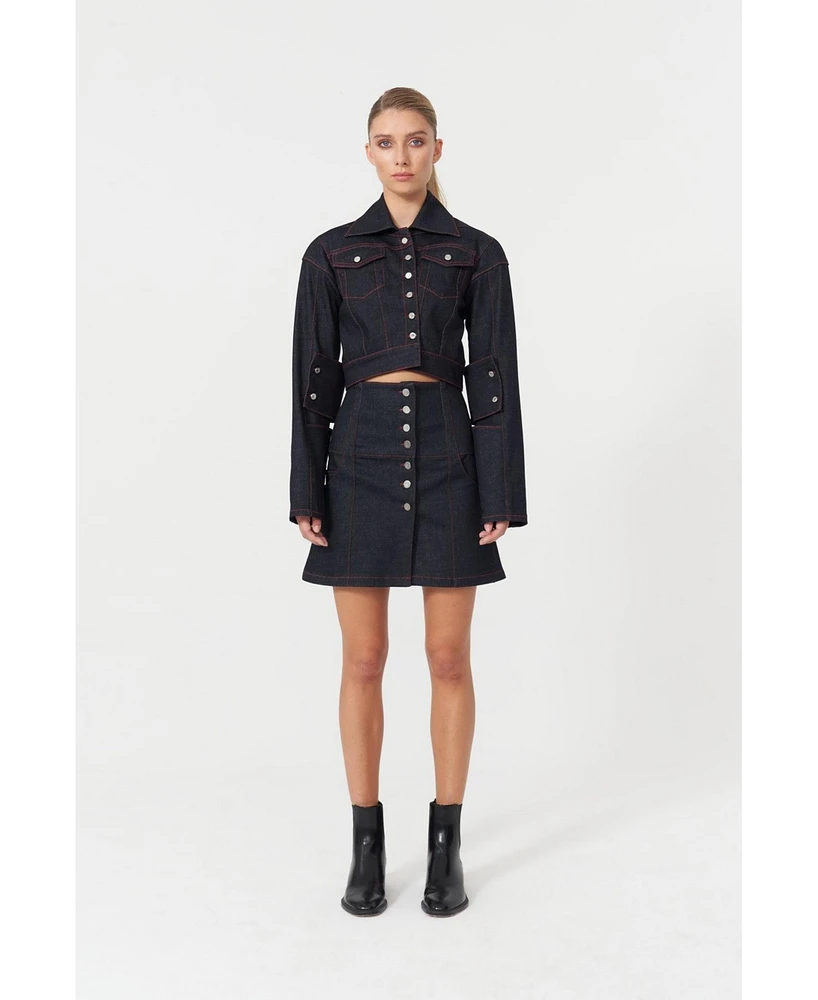 Jendue Women's Davidson Cross Jacket