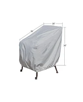 Mondawe 35"W x 35"D x 35"H Lounge Chair Protective Cover with Elastic