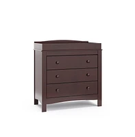 Graco Noah 3 Drawer Chest with Changing Topper (Espresso)