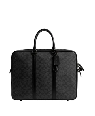 Coach Men's Metropolitan Signature Canvas Workbag
