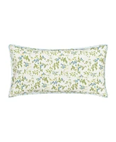 Piper & Wright Karalena Cotton Quilted Boudoir Decorative Pillow, 12" x 26"