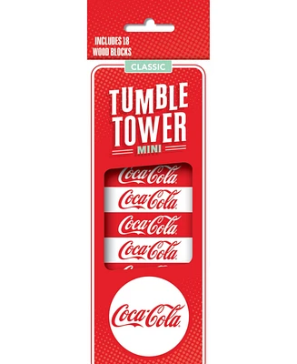 MasterPieces Family Games - Coca-Cola Travel Sized Tumble Tower