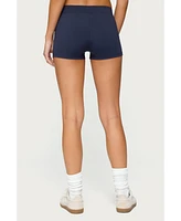 Edikted Women's With Love Biker Shorts