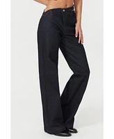 Jendue Davidson Asymmetric Belt Pants