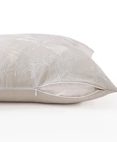Tommy Bahama Island Estate Embroidered Floral Decorative Pillow, 20" X 20"