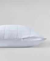 Calvin Klein Cotton Gauze Solid Pillow Cover, 22" x