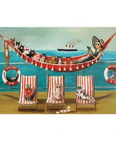 New York Puzzle Company All Paws on Deck 500 Piece Puzzle