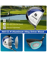 Men's 9 Pieces Complete Golf Club Set