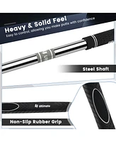 Golf Putter with Headcover 35 Inches Mallet Style Putter Right Handed