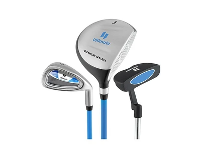 Junior Mallet Putter Individual Gold Club for Kids Ages 11-14