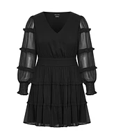 City Chic Women's Daisy May Dress