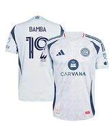 Adidas Men's Jonathan Bamba Light Blue Chicago Fire 2025 The Municipal Kit Authentic Player Jersey