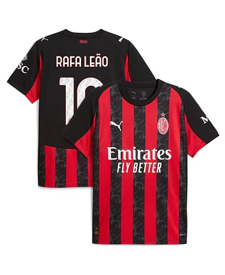 Puma Men's Rafael Leao Red Ac Milan 2025/26 Home Replica Player Jersey