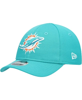 New Era Toddler Aqua Miami Dolphins Main 9FORTY Adjustable Hat