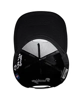 Pro Standard Men's Black Brooklyn Nets Paint the City Pinch Front Snapback Hat
