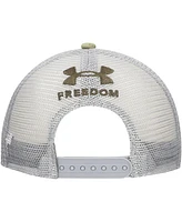Under Armour Men's Camo Auburn Tigers Freedom Collection Blitzing Performance Trucker Hat