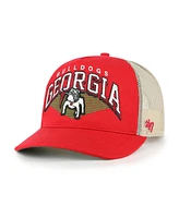 '47 Brand Men's Red Georgia Bulldogs Pomona Mesh Hitch Adjustable Trucker Hat