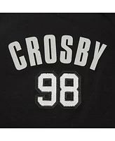 Pro Standard Women's Maxx Crosby Black Las Vegas Raiders Player Name Number Cropped Boxy T-Shirt