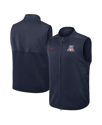 Nike Men's Navy Arizona Wildcats Primetime Victory Performance Full-Zip Vest