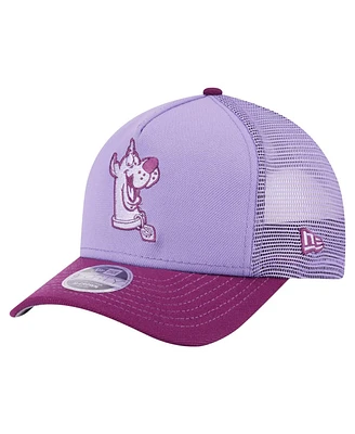 New Era Big Boys and Girls Purple Scooby-Doo Tonal 9FORTY Adjustable Trucker Hat