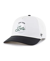 '47 Brand Men's White/Black New York Jets Gimmie Golf Hitch Rope Adjustable Hat
