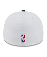 New Era Men's White/Black Chicago Bulls 2025 Nba Draft A-Frame 59FIFTY Fitted Hat