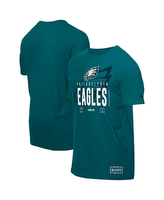 New Era Men's Midnight Green Philadelphia Eagles 2025 Nfl Training Camp T-Shirt