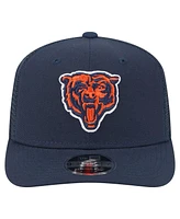 New Era Men's Navy Chicago Bears Team Collection 9SEVENTY Stretch-Snap Adjustable Hat
