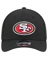 New Era Men's Black San Francisco 49ers Team Collection 9FORTY M-Crown Adjustable Hat