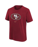 Nike Big Boys and Girls Scarlet San Francisco 49ers Primary Logo Legend T-Shirt