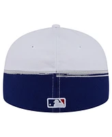 New Era Men's Royal/White Los Angeles Dodgers Paint Stroke 59FIFTY Fitted Hat