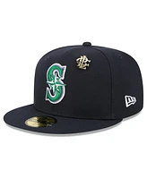 New Era Men's Navy Seattle Mariners 2025 Big League Chew 59FIFTY Fitted Hat